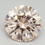 3.01 Ct. Fancy Pink Round Lab Grown Diamond