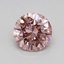 0.43 Ct. Fancy Intense Pink Round Lab Grown Diamond