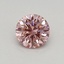 0.32 Ct. Fancy Vivid Pink Round Lab Grown Diamond
