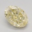 1.50 Ct. Fancy Intense Yellow Oval Lab Grown Diamond