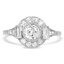 Art Deco Reproduction Diamond Vintage Ring