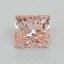 4.02 Ct. Fancy Intense Pink Princess Lab Grown Diamond