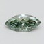 1.01 Ct. Fancy Intense Green Marquise Lab Grown Diamond