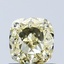1.02 Ct. Fancy Yellow Cushion Lab Grown Diamond