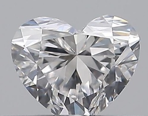 Heart diamond — real photo