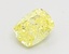 0.90 Ct. Fancy Intense  Yellow Cushion Lab Grown Diamond