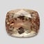 12.1x10.0mm Unheated Bi-Color  Cushion   Sunstone