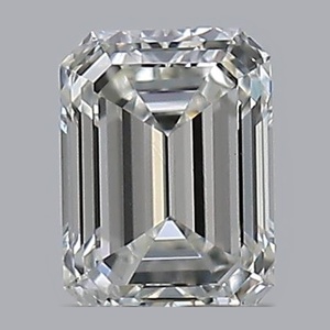 Emerald diamond — real photo