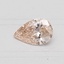 0.30 Ct. Fancy Orange Pink Pear Lab Grown Diamond