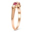 The Goldberg Ring, smalltop view on a hand