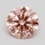 2.16 Ct. Fancy Intense Pink Round Lab Grown Diamond