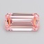 3.53 Ct. Fancy Intense Pink Emerald Lab Grown Diamond