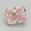 2.35 Ct. Fancy Vivid Pink Cushion Lab Grown Diamond