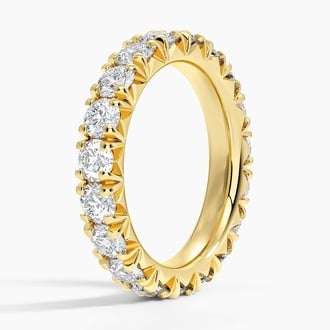 French Pavé Eternity Diamond Ring (3 ct. tw.)