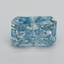 1.75 Ct. Fancy Vivid Blue Radiant Lab Grown Diamond