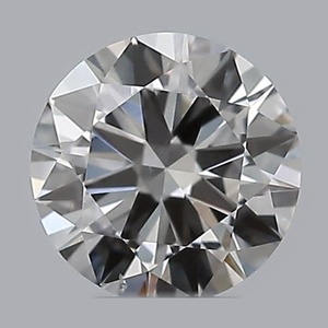 Round diamond — real photo