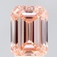 2.51 Ct. Fancy Intense  Pink Emerald Lab Grown Diamond