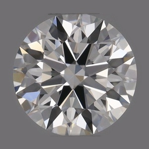 Round diamond — real photo