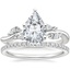 18K White Gold Arden Diamond Ring with Luxe Ballad Diamond Ring (1/4 ct. tw.)