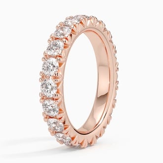 French Pavé Eternity Diamond Ring (2 ct. tw.)