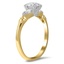 The Derwent Ring, smalltop view on a hand