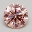 2.10 Ct. Fancy Intense Pink Round Lab Grown Diamond