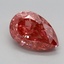 3.07 Ct. Fancy Vivid Pink Pear Lab Grown Diamond