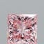 1.63 Ct. Fancy Vivid  Pink Princess Lab Grown Diamond