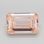 3.01 Ct. Fancy Intense  Pink Emerald Lab Grown Diamond