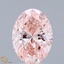 2.03 Ct. Fancy Vivid Pink Oval Lab Grown Diamond