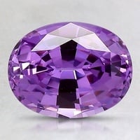 8x6mm Violet Oval Sapphire