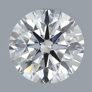 Round diamond — real photo