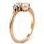 The Yeres Ring, smalltop view on a hand