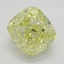 2.02 Ct. Fancy Yellow Cushion Diamond