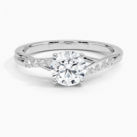 Chamise Hidden Halo Diamond Ring