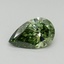 1.02 Ct. Fancy Vivid Green Pear Lab Grown Diamond