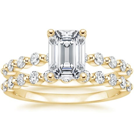 18K Yellow Gold Marseille Diamond Bridal Set (1/2 ct. tw.)