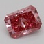 0.79 Ct. Fancy Vivid Pink Radiant Lab Grown Diamond