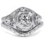 Contoured Hand Engraved Ring, smallside view