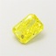0.49 Ct. Fancy Vivid  Yellow Radiant Lab Grown Diamond