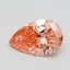 2.03 Ct. Fancy Intense Pink Pear Lab Grown Diamond