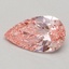 0.56 Ct. Fancy Vivid Pink Pear Lab Grown Diamond