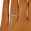 The Alpina Ring, smalltop view on a hand