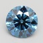 2.24 Ct. Fancy Vivid Blue Round Lab Grown Diamond
