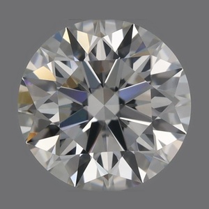 Round diamond — real photo