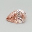 0.33 Ct. Fancy Vivid Pink Pear Lab Grown Diamond