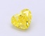 1.06 Ct. Fancy Vivid  Yellow Heart Lab Grown Diamond
