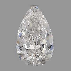 Pear diamond — real photo