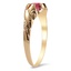 The Kato Ring, smalltop view on a hand
