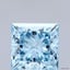 2.63 Ct. Fancy Vivid  Blue Princess Lab Grown Diamond